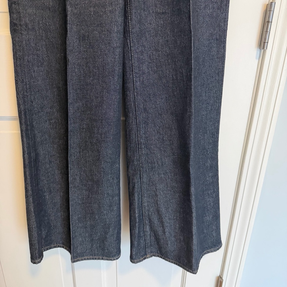 J.Crew Sailor Denim Trousers in Rinse Wash sz 27 - Picture 4 of 10